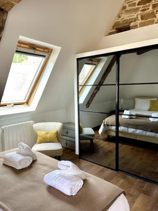 Loft A Pont-Aven, Vue Panoramique Sur L'Aven Apartment Bagian luar foto