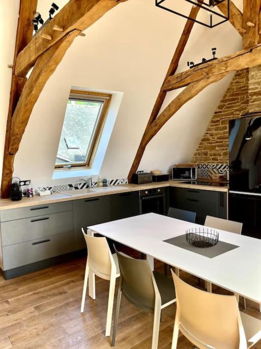 Loft A Pont-Aven, Vue Panoramique Sur L'Aven Apartment Bagian luar foto